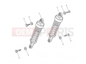 Rear Suspension Unit - Triumph BONNEVILLE T100 2018