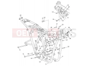 Main Frame Assembly - Triumph BONNEVILLE T100 2019