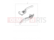 Triumph 2017 BONNEVILLE T100 BLACK Lever Kit, Adj, Long