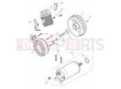 Triumph 2021 BONNEVILLE T120 Alternator & Starter Motor