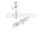 Triumph 2020 STREET SCRAMBLER Crankshaft, Connecting Rods & Pistons 914447
