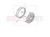 Triumph 2020 STREET SCRAMBLER Grille & Bezel, Headlight