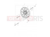Triumph 2021 SCRAMBLER 1200 XC Front Wheel