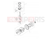 Triumph 2021 SCRAMBLER 1200 XC Crankshaft, Connecting Rods...