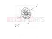 Triumph 2020 SCRAMBLER 1200 XE Front Wheel
