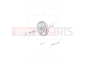 Triumph 2011 Tiger 800 > 674841 TIGER 800 Front Wheel