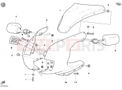 DUCATI 2003 Supersport 800 S COWLING » PLASTICS