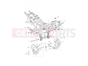 Triumph 2017 Tiger 800 674842 > TIGER XCx Main Frame & Fittings