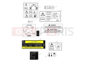 Triumph 2017 Tiger 800 674842 > TIGER XCx Warning Labels