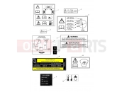Triumph 2016 Tiger 800 674842 > TIGER XRT Warning Labels