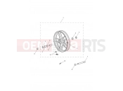 TRIUMPH Tiger 800 674842 > TIGER XRT Front Wheel