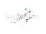 Triumph 2019 TIGER 800 XCA 855532 > Clutch
