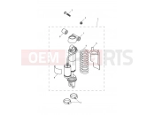 Triumph 2019 TIGER 800 XCA 855532 > Rear Suspension Unit