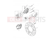 Triumph 2006 SPEEDMASTER CARBS Front Brake Caliper & Disc