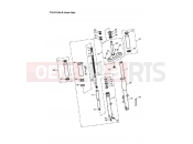 Triumph 2007 SPEEDMASTER CARBS Front Forks & Lower Yoke