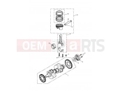Triumph 2007 SPEEDMASTER CARBS Crankshaft,Conn Rods 211133
