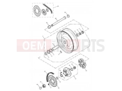 Triumph 2007 SPEEDMASTER CARBS Rear Wheel & Final Drive