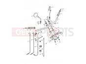 Triumph 2009 SPEEDMASTER EFI Handlebars, Top Yoke 469050