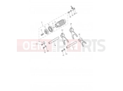Triumph 2021 Tiger 900 Rally Pro Gear Selectors drum