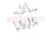 Triumph 2019 TIGER 1200 XCA Footrests & Mountings
