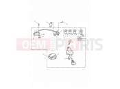 Triumph 1997 TROPHY 29156 > Ignition Switch & Lock Set