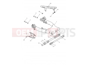 Triumph 2019 SPEED TWIN Swingarm Assembly
