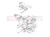 Triumph 2020 SPEED TWIN Main Frame Assembly