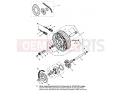 Triumph 2006 SCRAMBLER CARB Rear Wheel & Final Drive