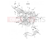 Triumph 2014 SCRAMBLER EFI Main Frame & Fittings 606027