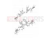Triumph 2000 TT600 Footrests & Mountings
