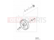 Triumph 2001 TT600 Front Wheel