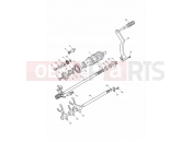 Triumph 2001 TT600 Gear Selectors and Pedal