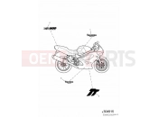 Triumph 2003 TT600 Decals 115674 »