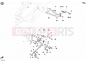 DUCATI Supersport 800 SS FOOTRESTS, LEFT » UNCLASSIFIED