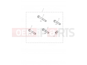 Triumph 2017 BONNEVILLE BOBBER Cover Fasteners, Black