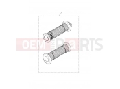 Triumph 2021 BONNEVILLE BOBBER Diamond Grip Kit, D25.4, Grey