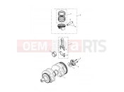 Triumph 2005 THRUXTON 900 CARBS Crankshaft, Connecting Rods...