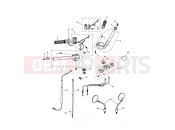 TRIUMPH THRUXTON 900 CARBS Handlebars, Top Yoke & Mirrors