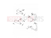 Triumph 2014 THRUXTON 900 EFI Exhaust System