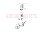Triumph 2014 THRUXTON 900 EFI Crankshaft, Connecting Rods...