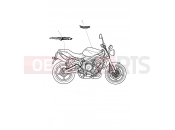 Triumph 2012 STREET TRIPLE > 560476 Bodywork Decals 480781