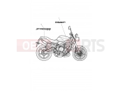Triumph 2012 STREET TRIPLE > 560476 Bodywork Decals 480782