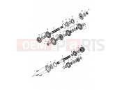 Triumph 2012 STREET TRIPLE > 560476 Transmission 330118