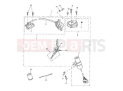 Triumph 2012 STREET TRIPLE > 560476 Ignition Switch, Lock Set 356390
