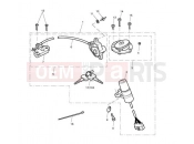 Triumph 2012 STREET TRIPLE > 560476 Ignition Switch, Lock Set 356389