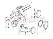Triumph 2012 STREET TRIPLE > 560476 Headlight Assembly 480781