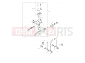 Triumph 2012 STREET TRIPLE > 560476 Front Brake Master Cylinder