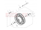 Triumph 2007 AMERICA EFI Front Wheel 468391