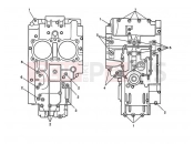 Triumph 2007 AMERICA EFI Crankcase Bolts