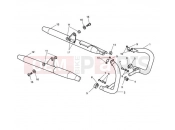 Triumph 2007 AMERICA EFI Exhaust System